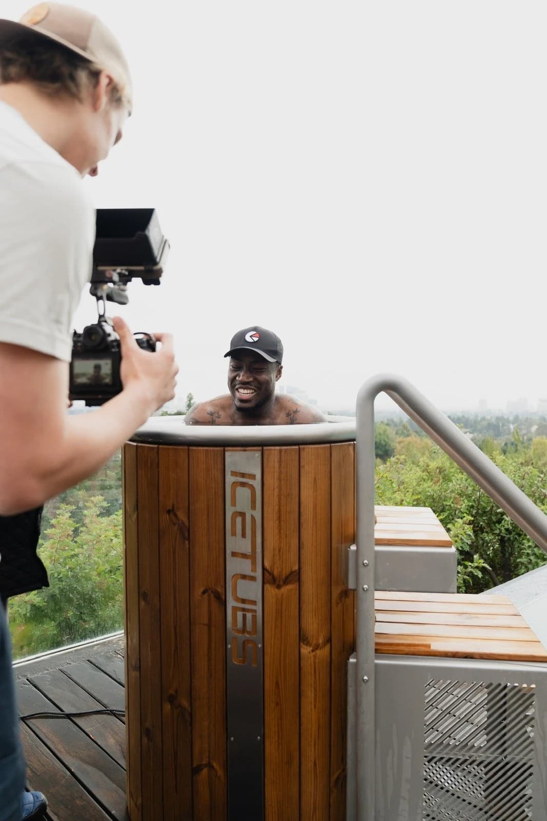 Product showcase with Ice Tubs at BYOB House